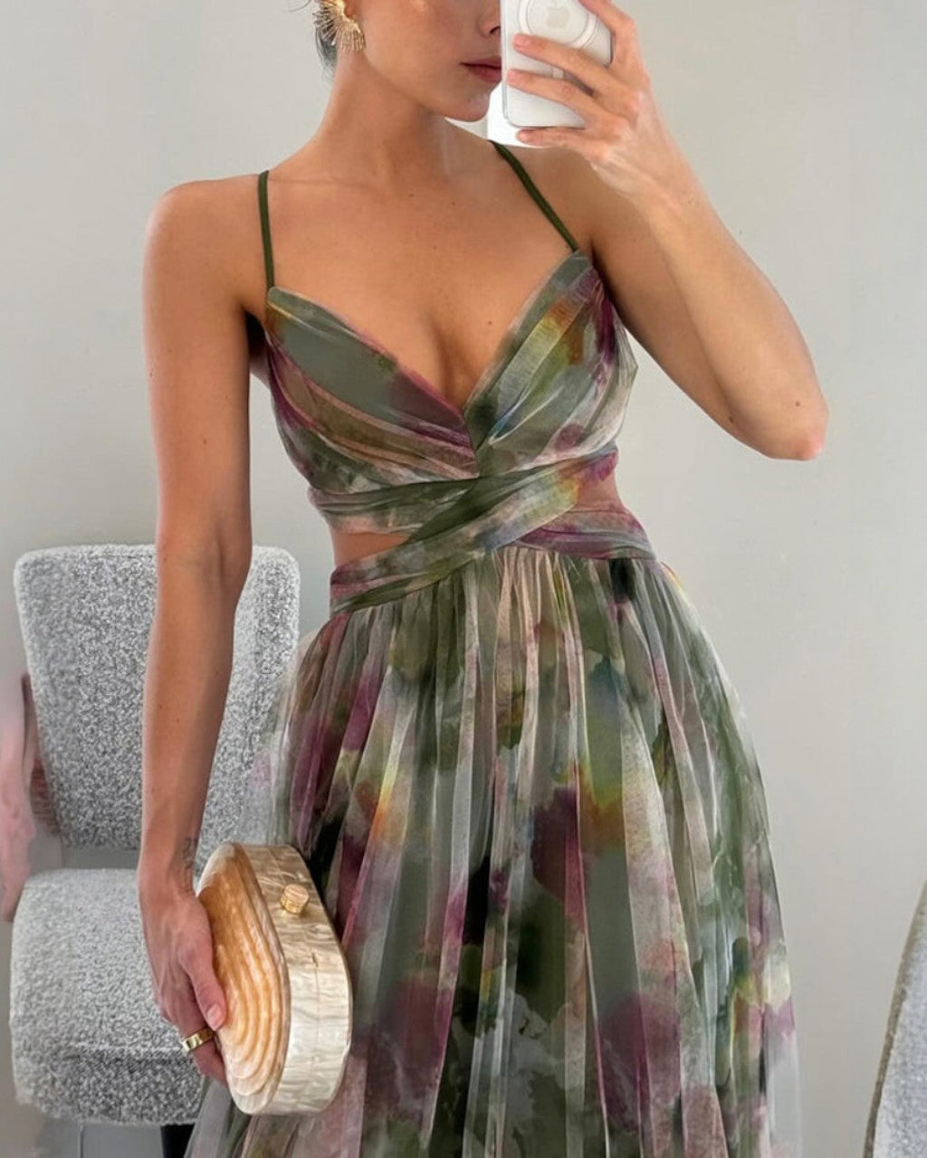 Vestido Jardín de Atardecer