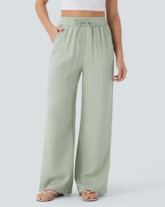 Pantalon Casual Tiro Alto
