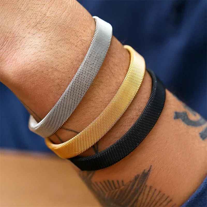 Pulsera Atlas de Acero Inoxidable
