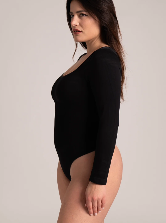 Body Modelador Manga Larga