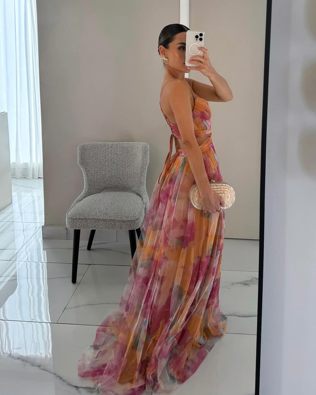 Vestido Jardín de Atardecer