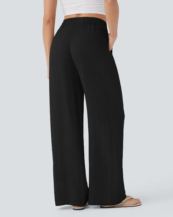 Pantalon Casual Tiro Alto