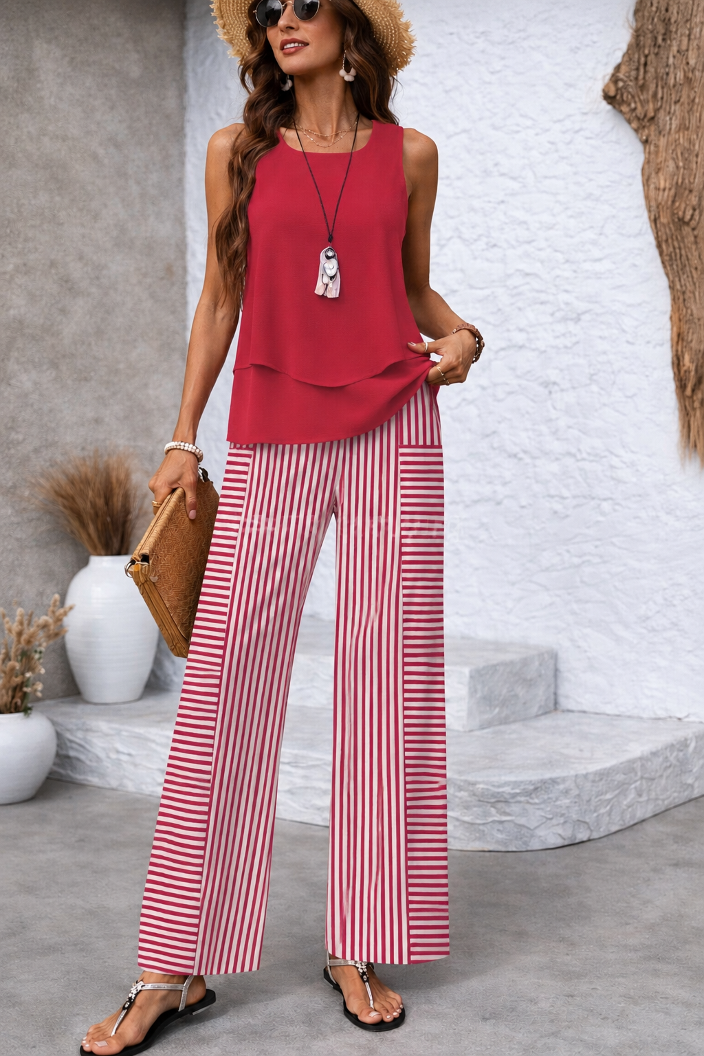 Conjunto Riviera Carmesí
