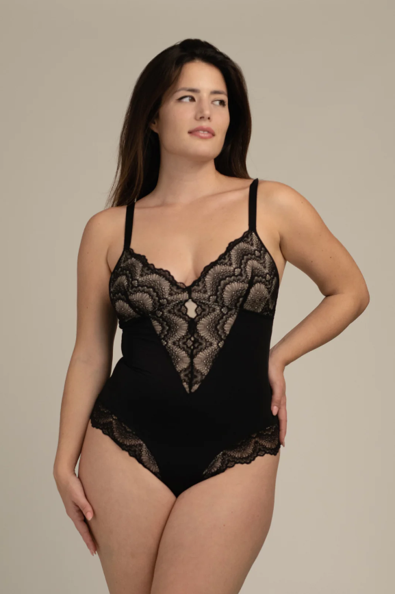 Body Modelador Sensual de Encaje