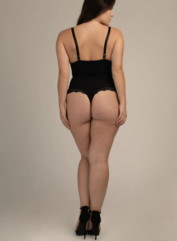 Body Sensual de Encaje - Cuello V
