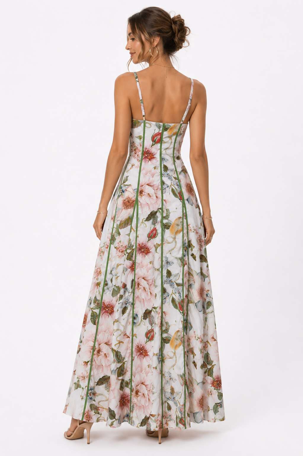Vestido Floral Corte A
