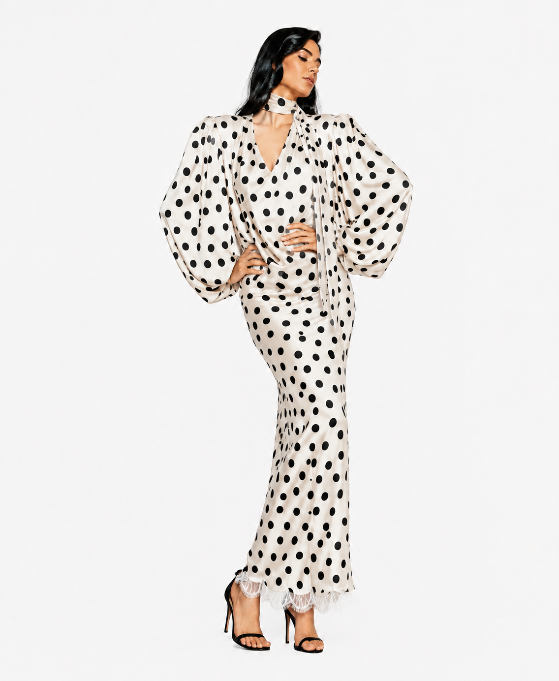 Vestido Polka Vintage