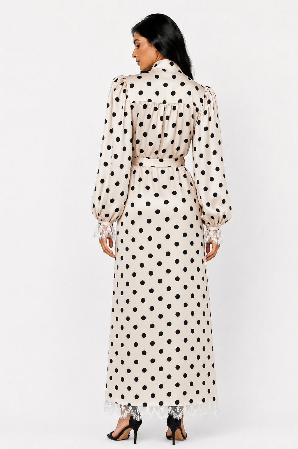 Vestido Polka Vintage