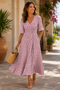 Vestido Aurora Rosa