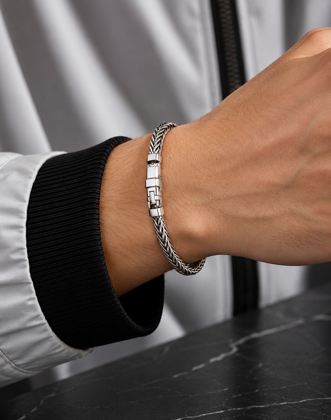 Pulsera Trenzada Imperial para hombre