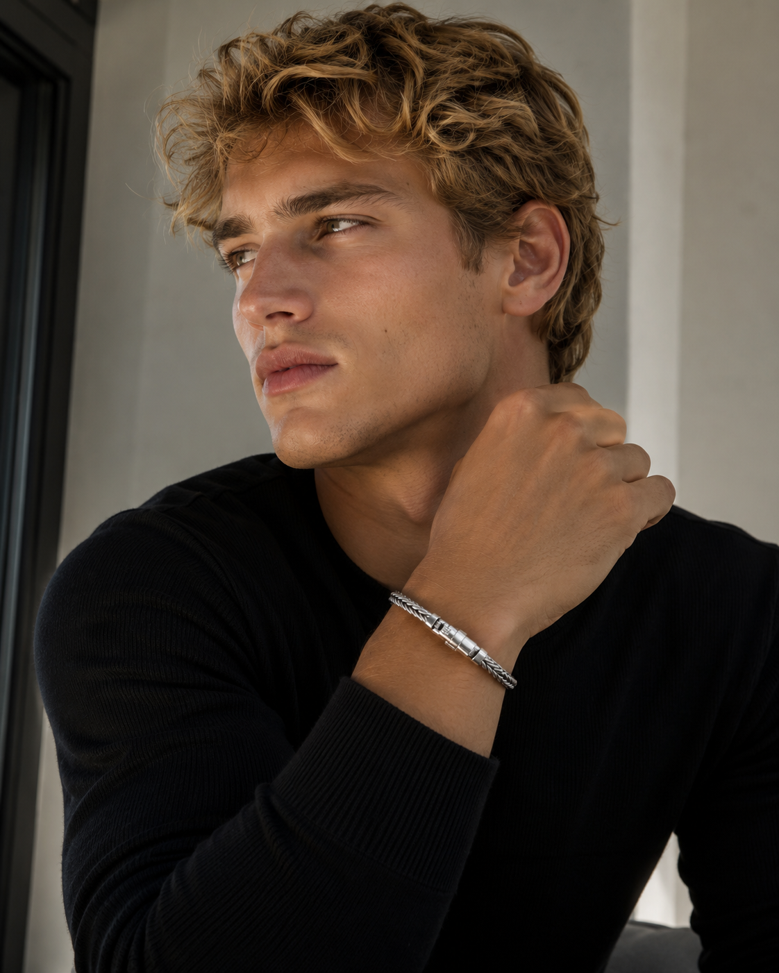 Pulsera Trenzada Imperial para hombre