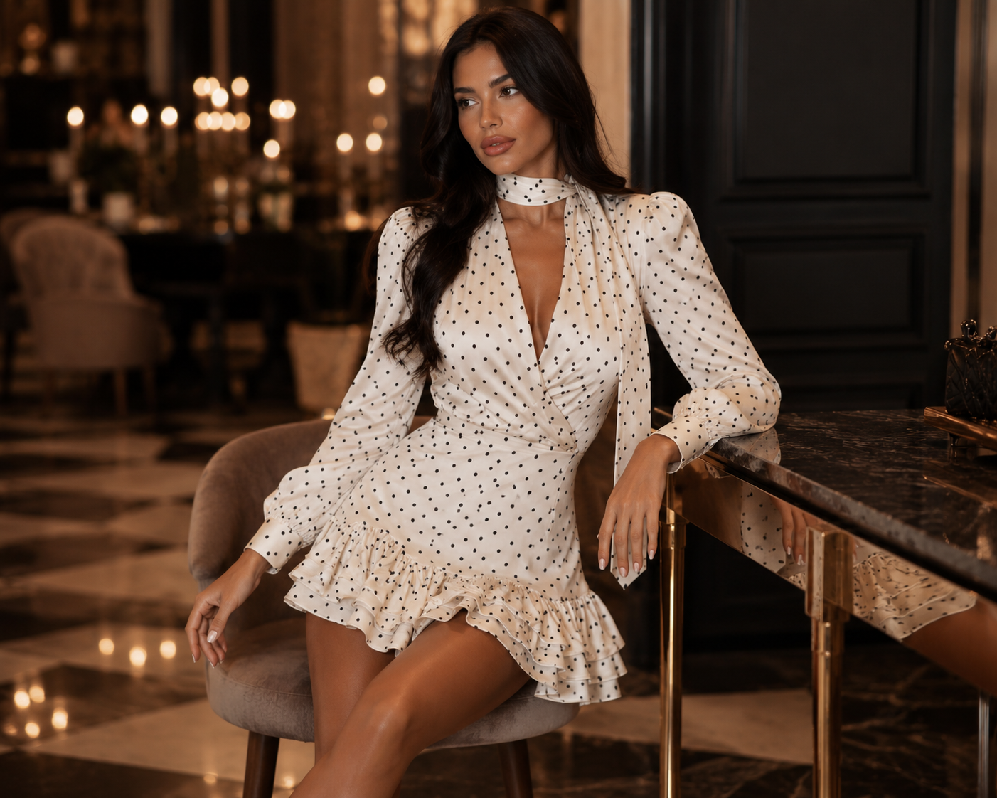 Vestido Polka Pop