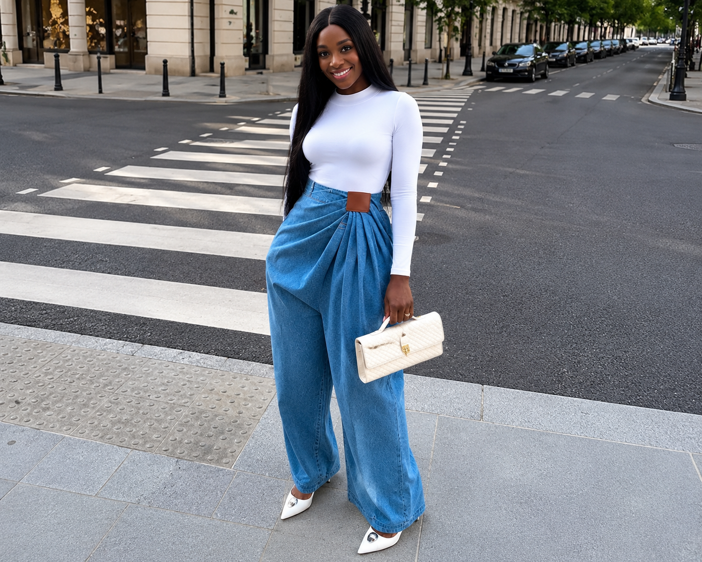 Pantalon Monaco Azul