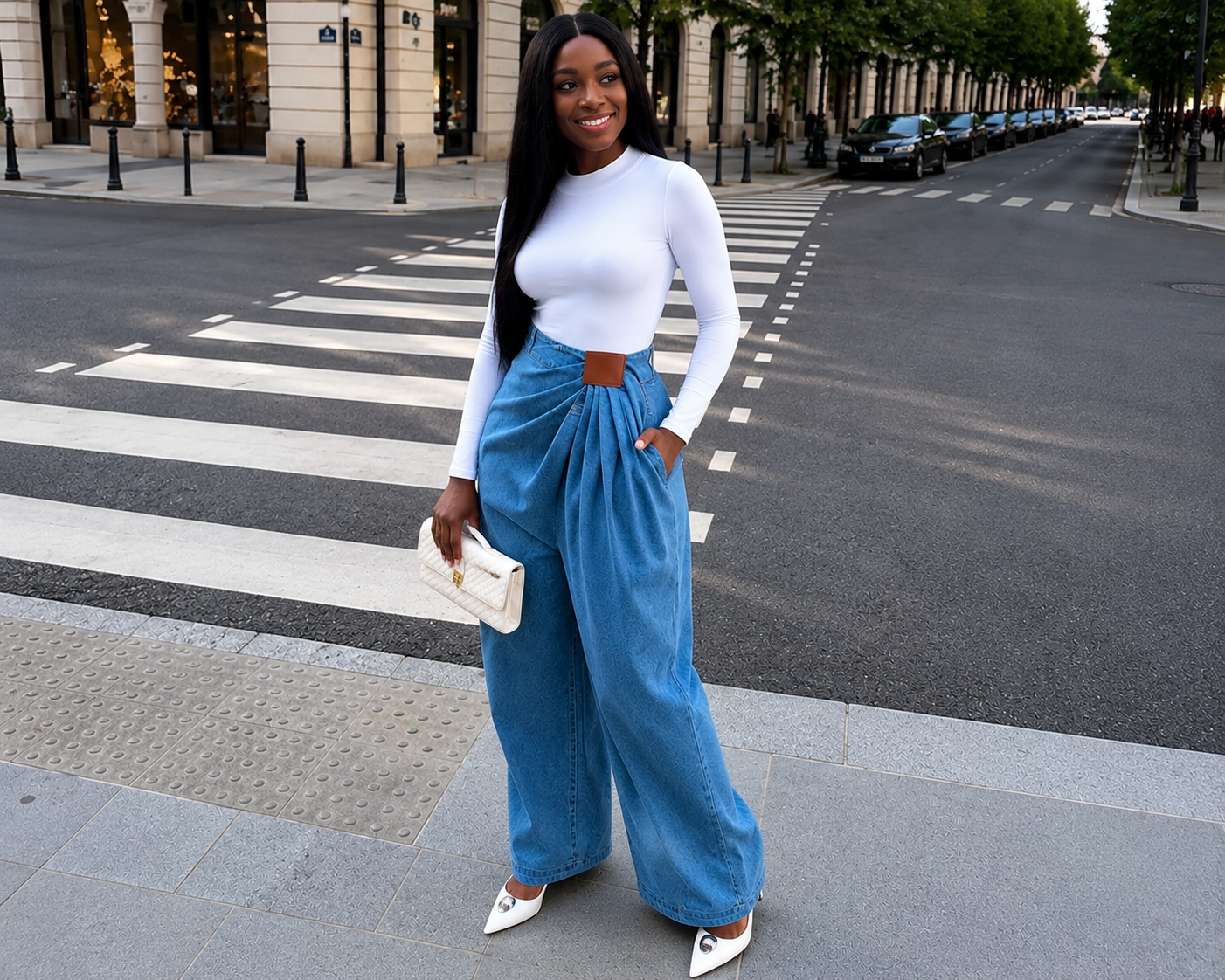 Pantalon Monaco Azul