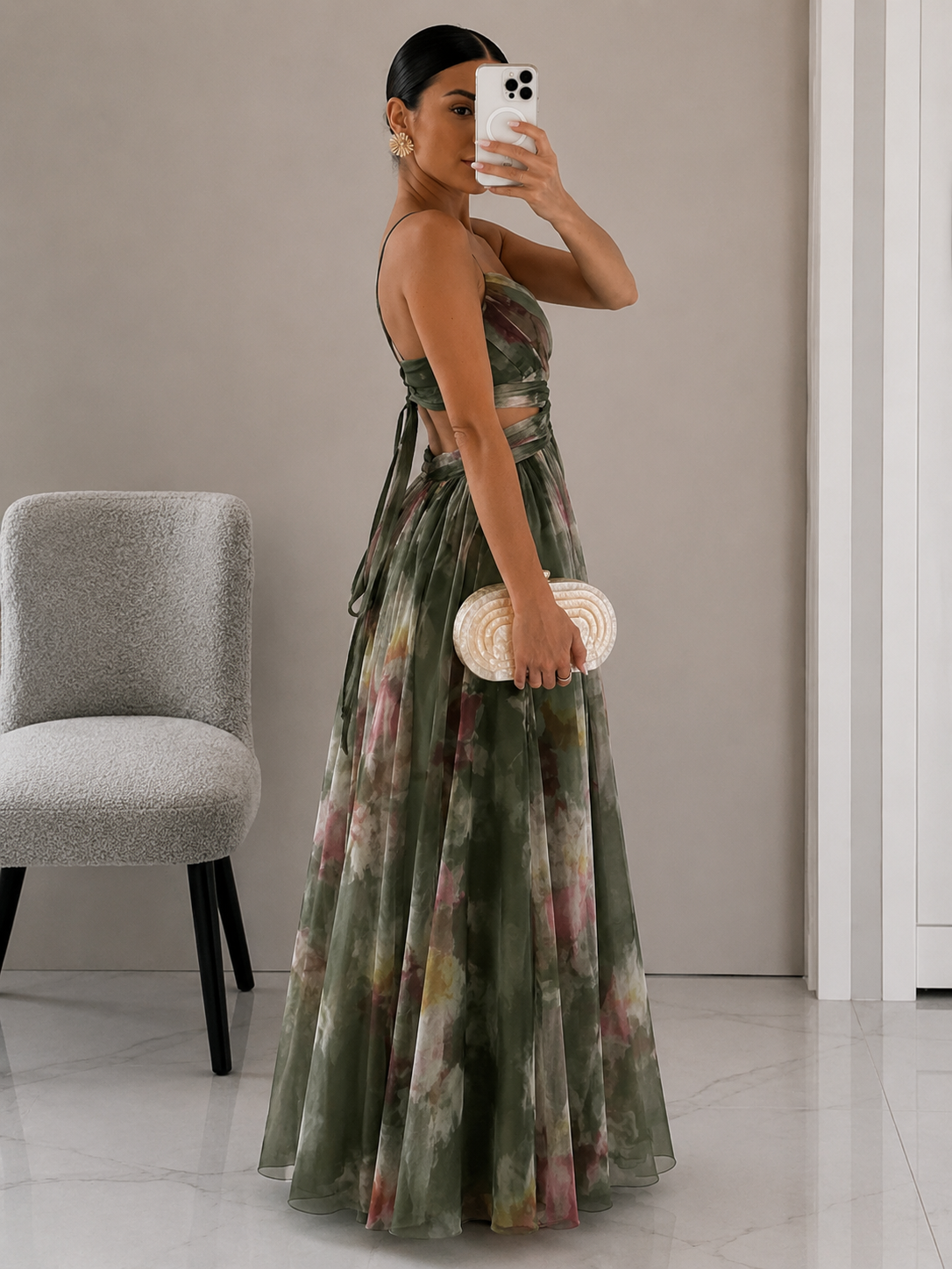 Vestido Jardín de Atardecer