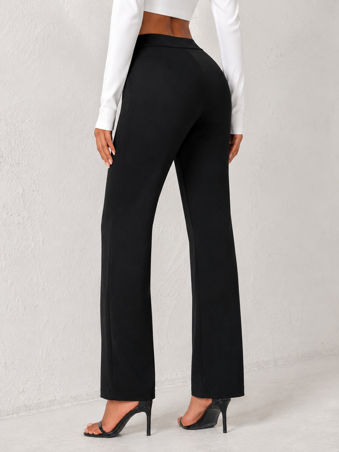 Pantalon Tiro Alto Elegante