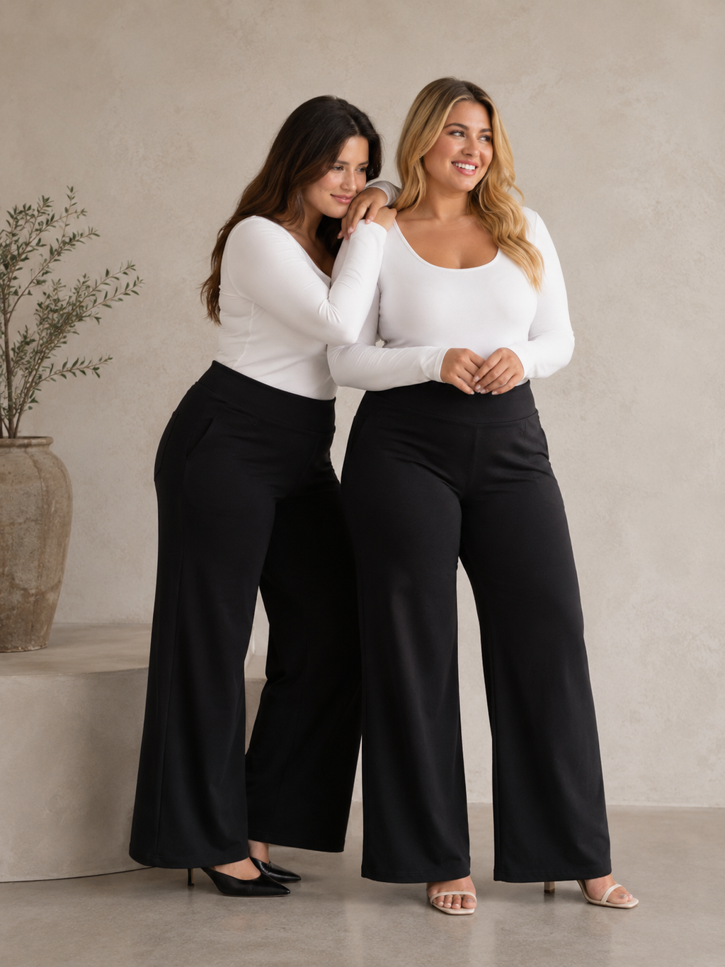 Pantalon de Blue Jean Moldeador Negro