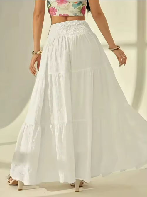 Falda Maxi Boho de Capas
