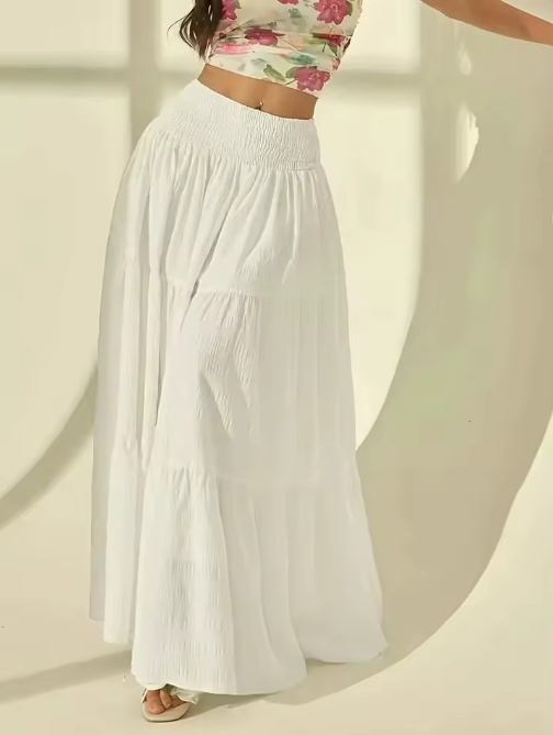 Falda Maxi Boho de Capas
