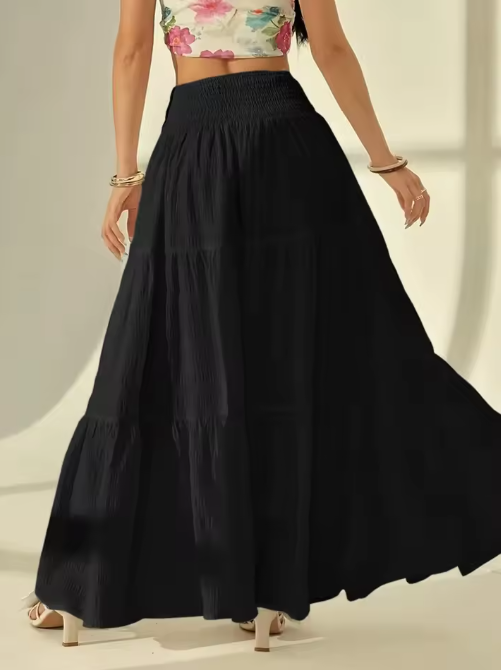 Falda Maxi Boho de Capas