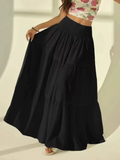 Falda Maxi Boho de Capas