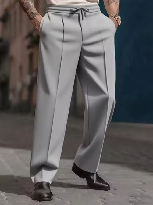 Pantalón Casual Corte Recto