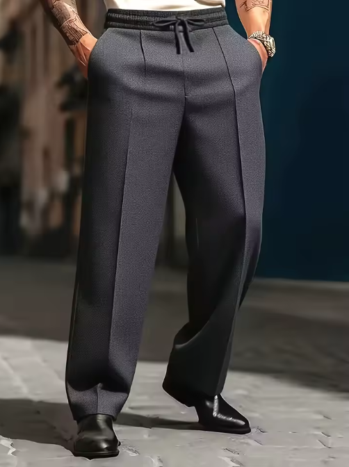 Pantalón Casual Corte Recto