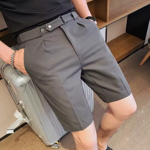 Shorts Elegantes Estilo Británico