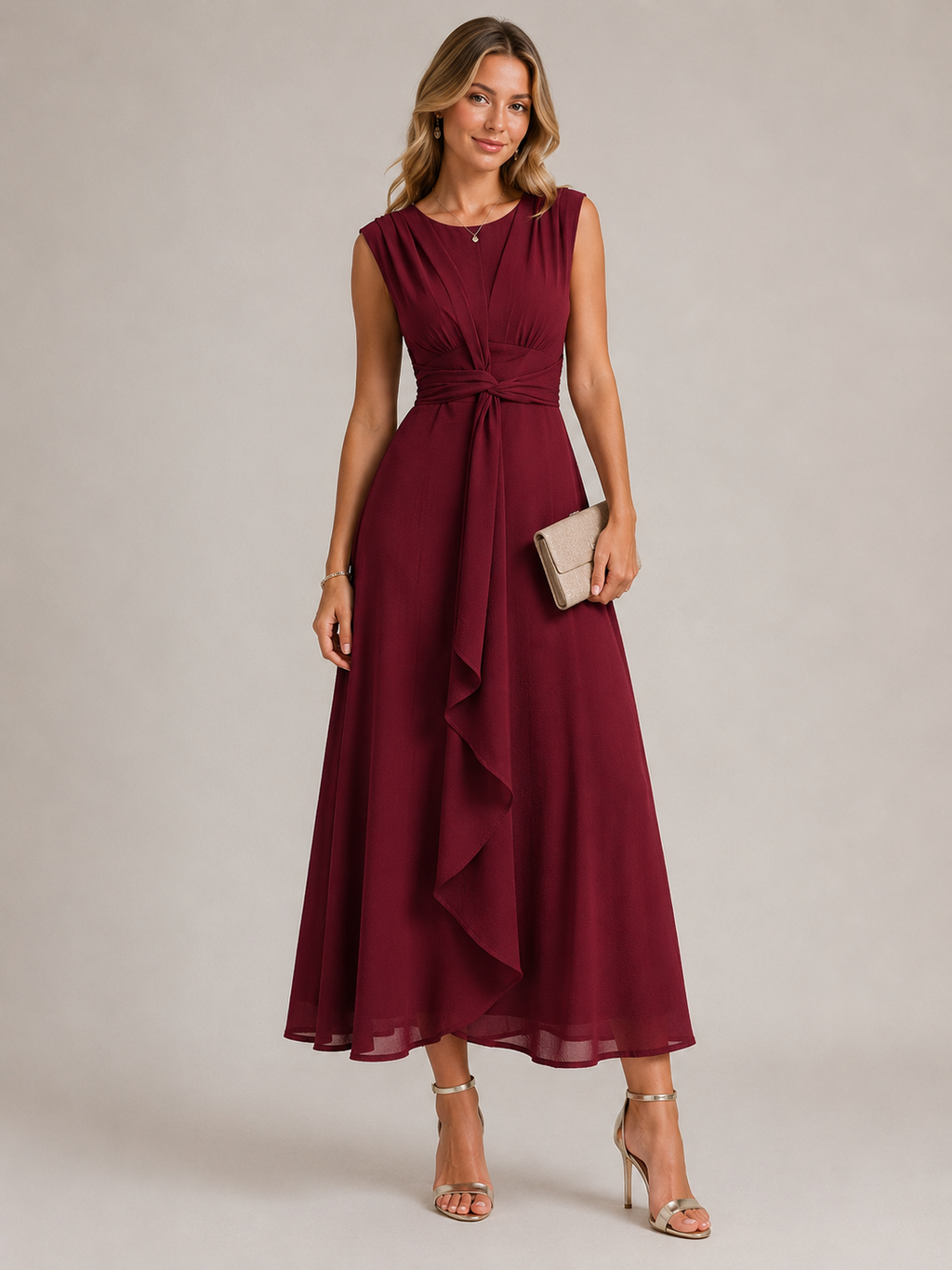 Vestido Midi Elegancia Atemporal