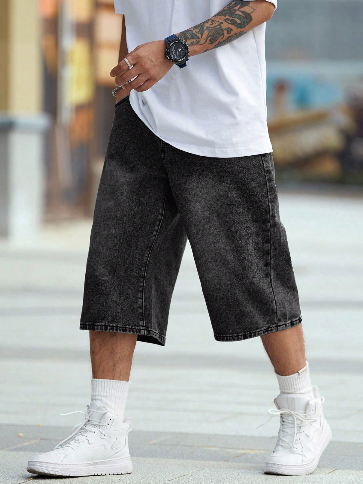 Bermuda Denim Oversize Urban