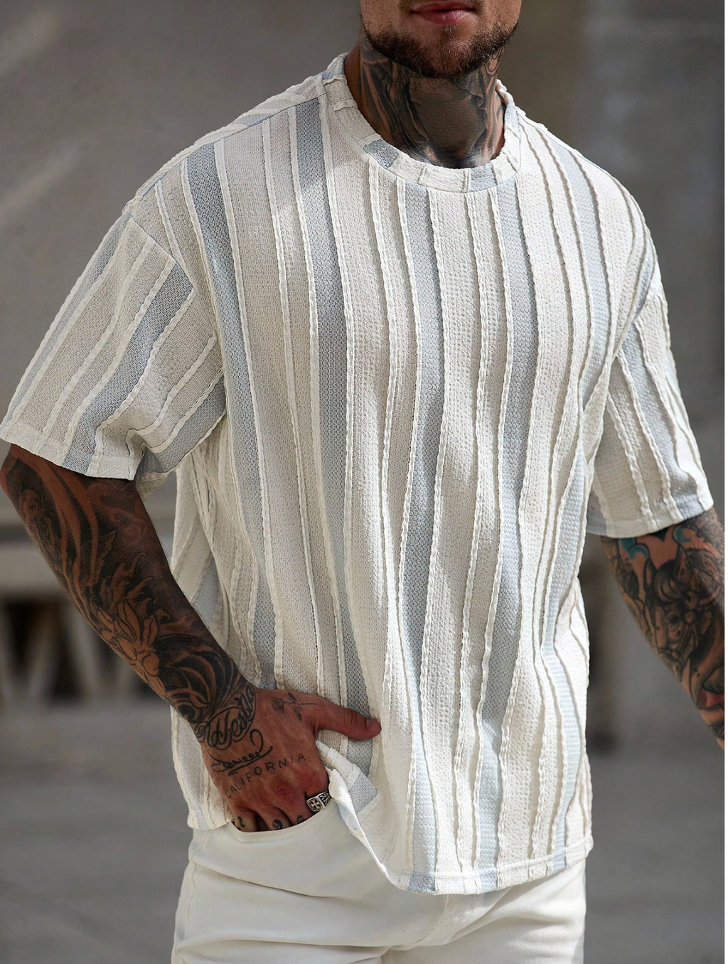Camiseta Riviera Texturizada