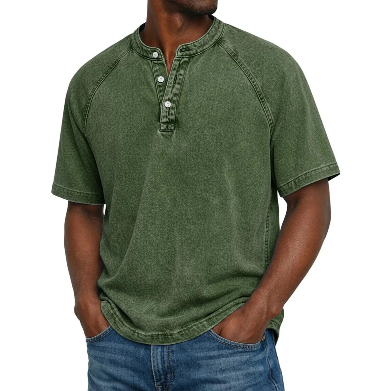 Camiseta Henley Heritage Vintage