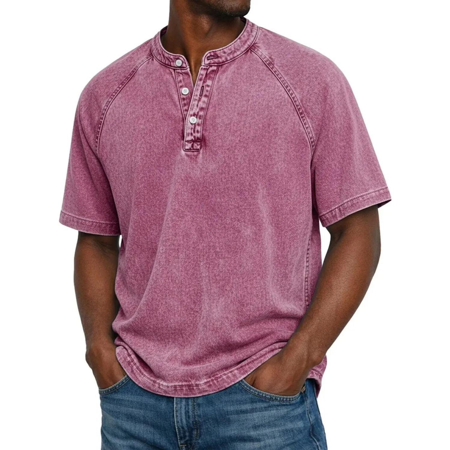Camiseta Henley Heritage Vintage