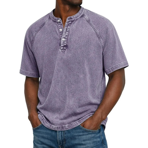 Camiseta Henley Heritage Vintage