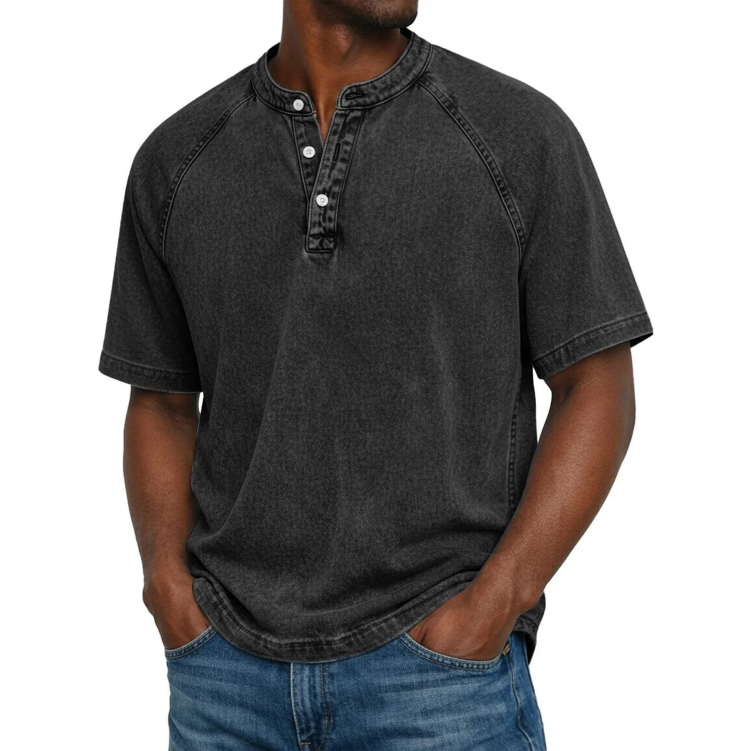 Camiseta Henley Heritage Vintage