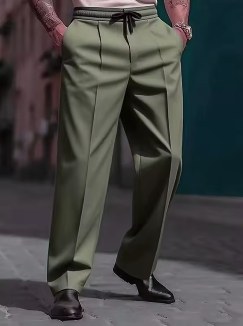 Pantalón Casual Corte Recto