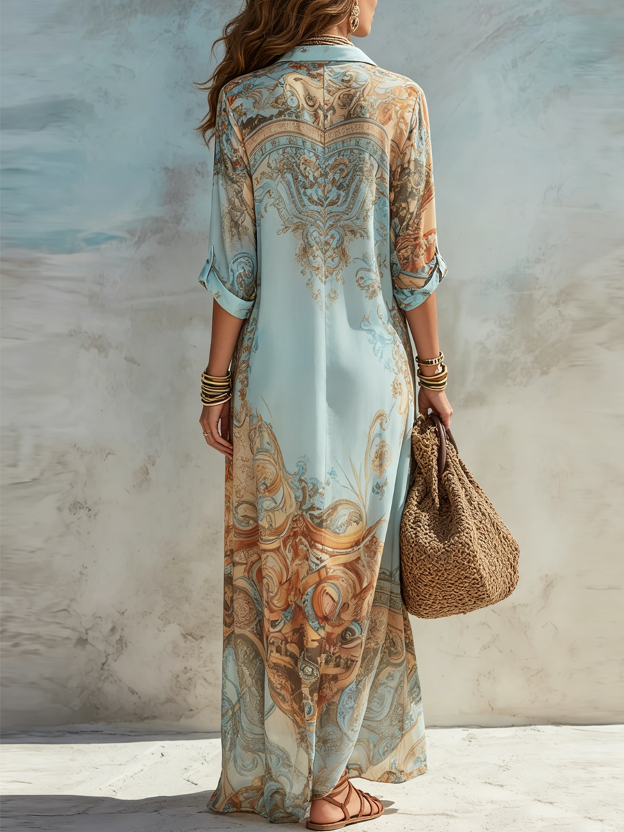 Vestido Celeste