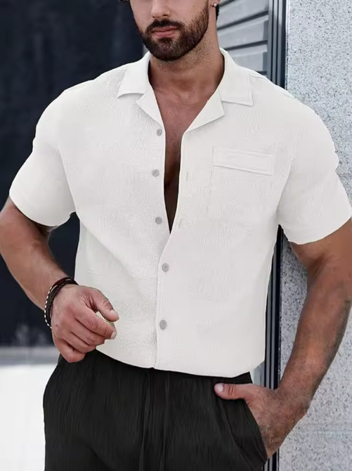 Camisa Riviera Plisada
