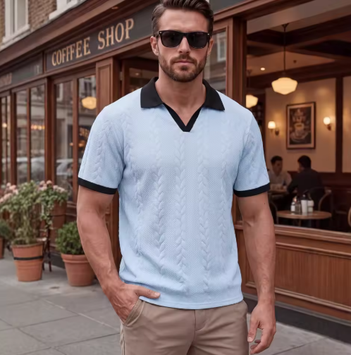 Polo Texturizado Heritage