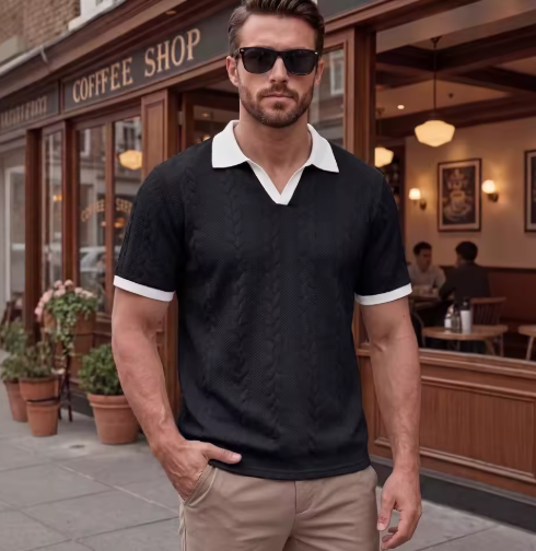 Polo Texturizado Heritage