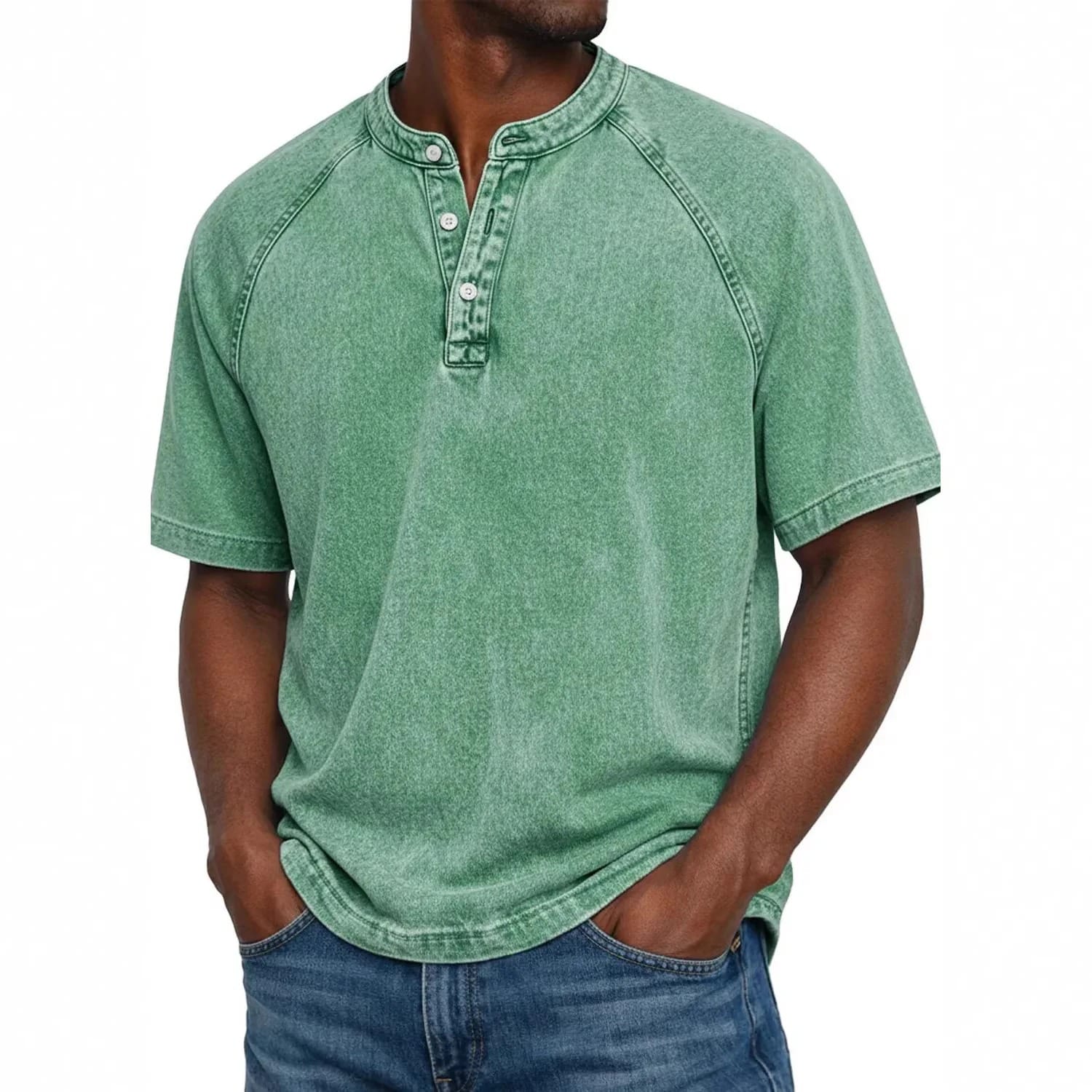 Camiseta Henley Heritage Vintage