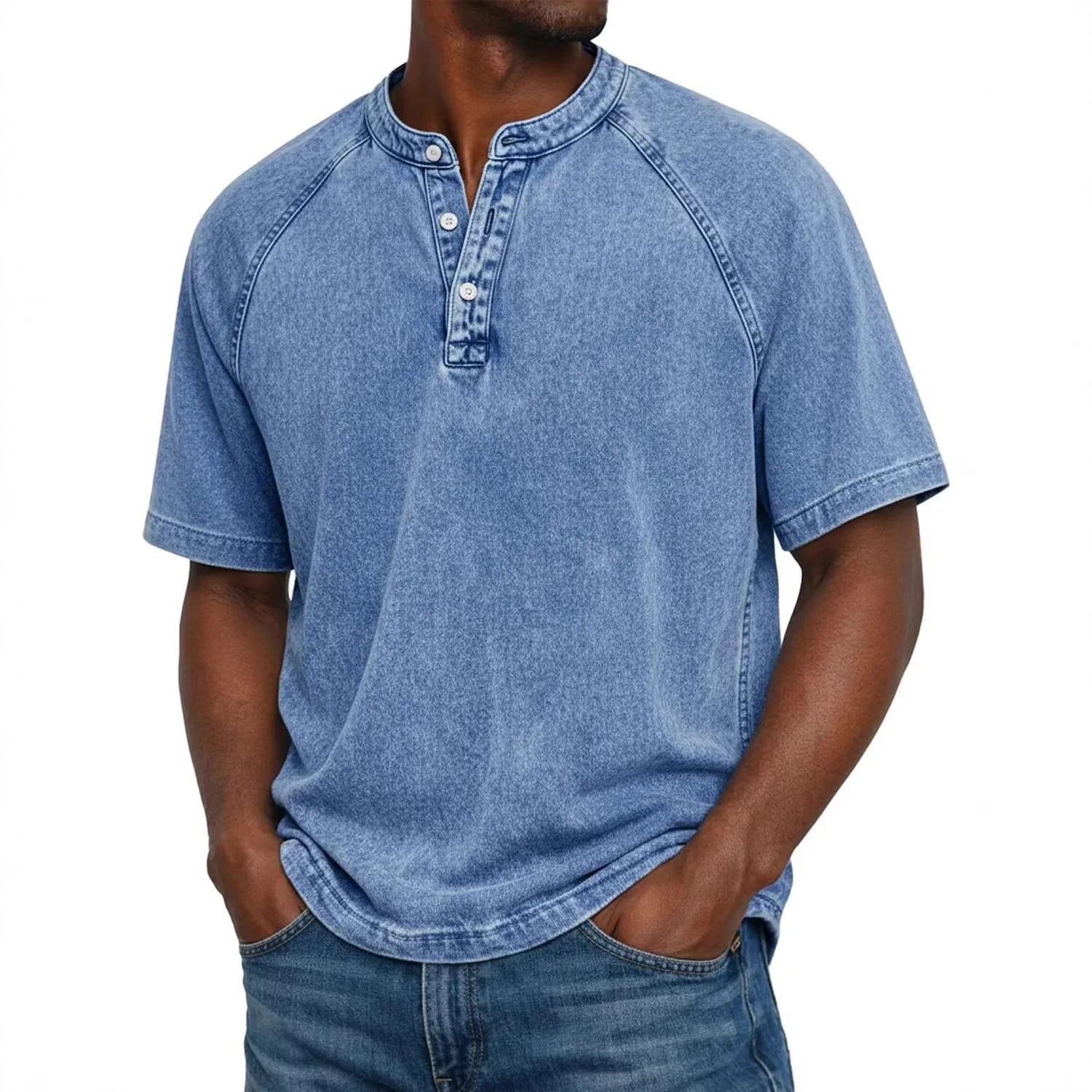 Camiseta Henley Heritage Vintage