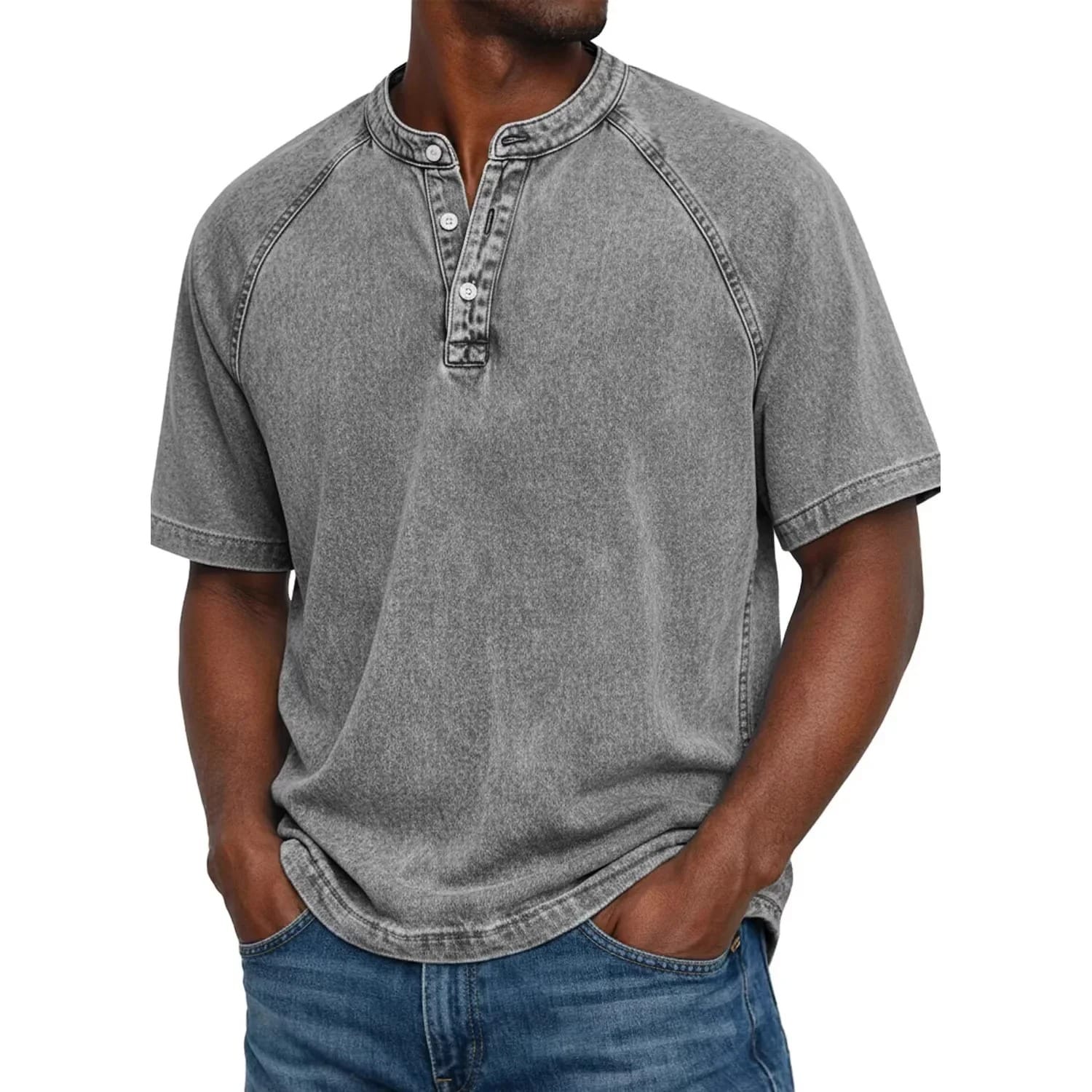 Camiseta Henley Heritage Vintage