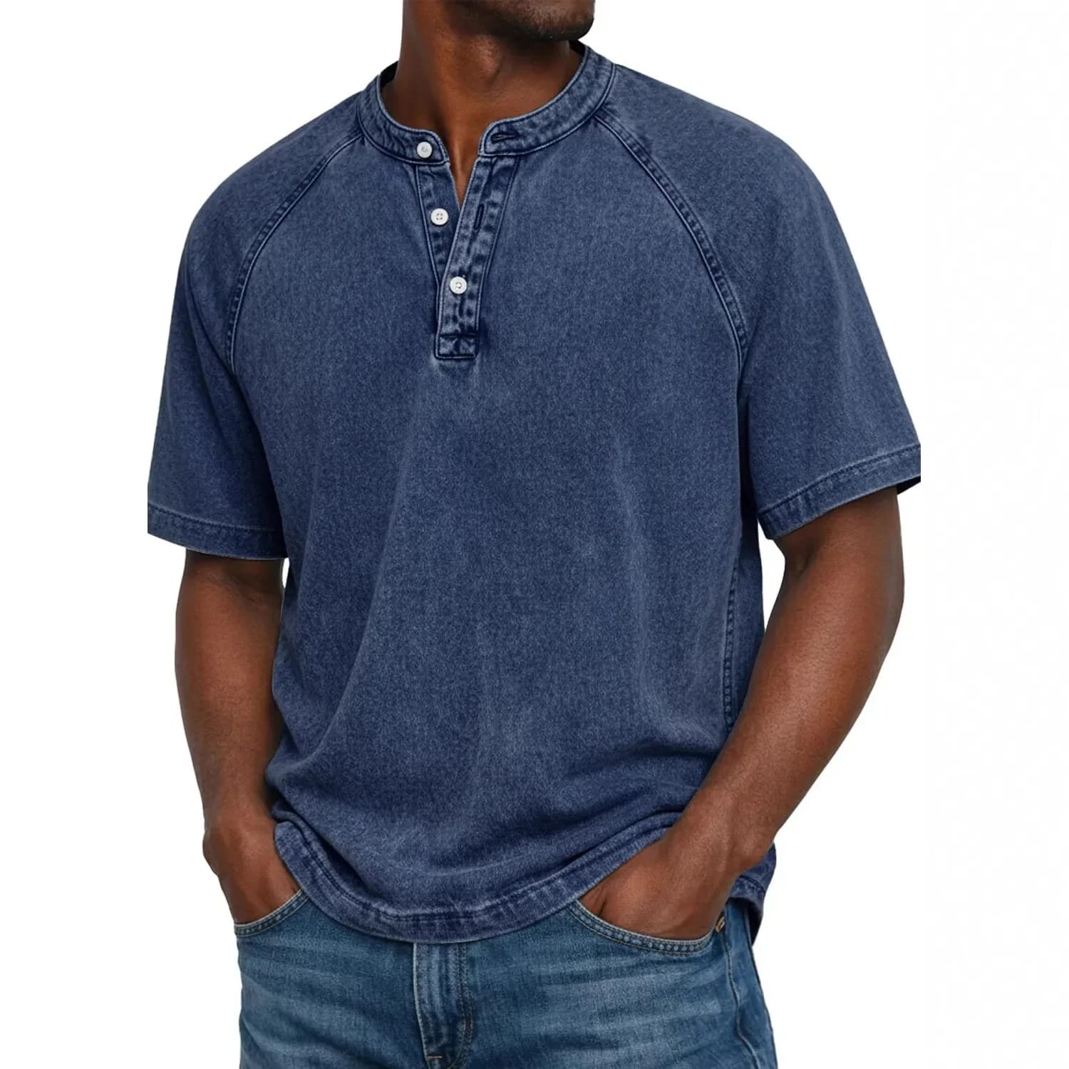 Camiseta Henley Heritage Vintage